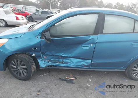 2019 Mitsubishi Mirage G4 Es z USA, uszkodzony, nr VIN ML32F3FJ6KHF02062